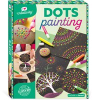 Janod coffret créatif peinture à pois pour enfants dès 8 ans
