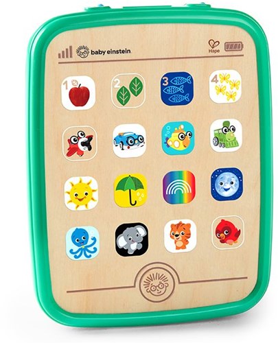 Baby Einstein tablette musicale en bois jouet avec 150 mélodies et langues-2