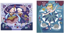 Janod coffret créatif - Kit ballerine à sequins pour enfants