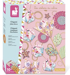 Janod set de décoration origami - loisir créatif pour enfants