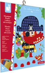 Janod jouet mosaïque - Coffret créatif pirates pour enfants