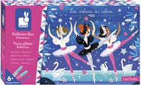 Janod knutselset neon glitter ballerina creatief speelgoed