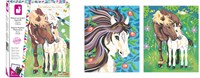 Janod schilderen op nummer paarden - creatief knutselpakket-2