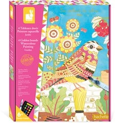Janod Atelier Gouden plaatje De Tuin verven