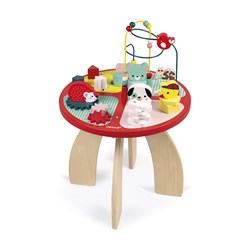 Janod houten activiteitentafel - Baby Forest - interactief speelgoed