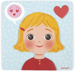 Janod magnetisch spel emoties - educatief speelgoed voor kinderen