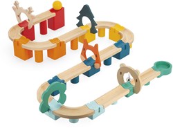 Janod houten knikkerbaan - educatief speelgoed - 44-delig FSC