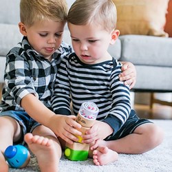 Baby Einstein blocs de construction fundamentals jouet sensoriel 4 pièces