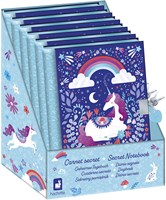 Janod dagboek unicorn - geheim notitieboek met slot en sleutels-2