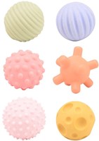 Johntoy balles de motricité et sensorielles jouet bio plastique-3