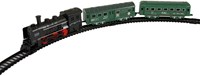 Johntoy stoomtrein speelgoedset - klassieke treinrails 13-delig-3