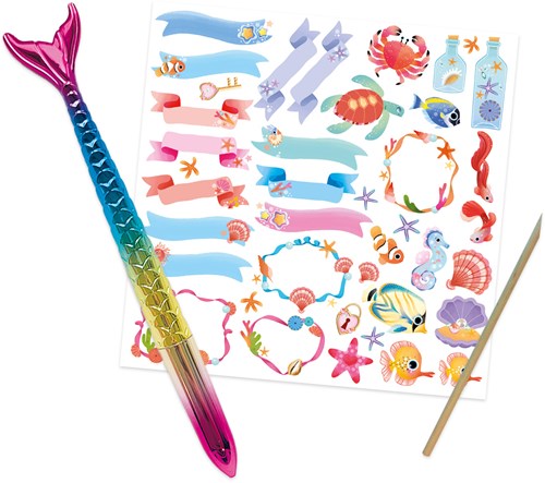 Janod dagboek Magic Ocean - geheim notitieboek voor kinderen-3