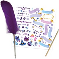 Janod Atelier - Magic school - Toverboek dagboek met slot en pen-3