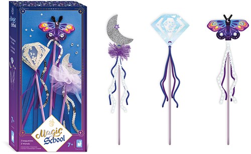 Janod Magic School - creatieve toverstokken knutselset voor kinderen-2