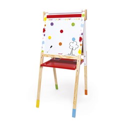 Janod schoolbord - verstelbaar krijtbord en whiteboard Splash