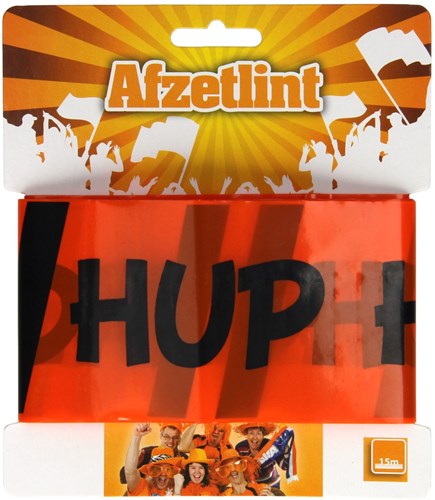 Afzetlint Oranje, 15 meter