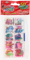 Loom Twister loom bedels set 50 stuks multicolor opbergdoosje