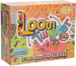 Loom Twister loombandjes XXL pakket 21.600-delig creatief speelgoed