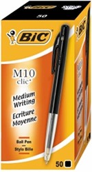 BIC 50 Bic M10 pen in doos zwart