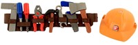 Gereedschap toolbelt speelgoed set 10-delig voor kinderen klusset-2