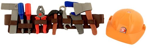 Gereedschap toolbelt speelgoed set 10-delig voor kinderen klusset-2