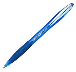 BIC 12 bic atlantis soft blauw schrijvend