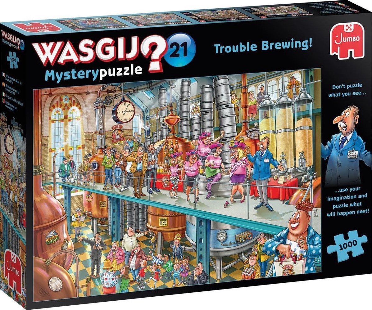 Wasgij Mystery 21 Leven In De Brouwerij 1000 Planet Happy BE