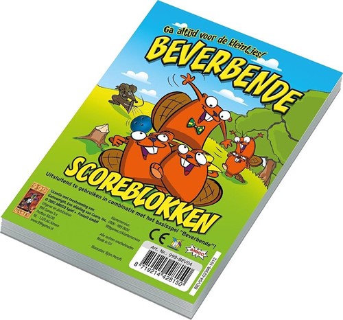 999 Games Beverbende Scoreblokken 3 stuks - Kaartspel - 6+