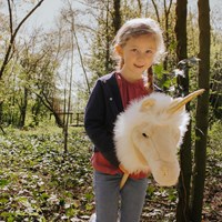 Wild and Soft Stokpaard Eenhoorn Beige-2