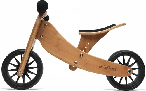 Kinderfeets 2-in-1 houten loopfiets & driewieler vanaf 1 jaar Tiny Tot - Bamboe-3
