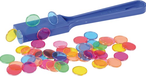 Eduplay magnetisch speelgoed - Magnetische staf met gekleurde fiches