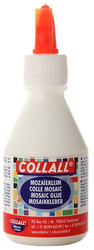 Collall colle mosaïque - colle de loisirs créatifs pour mosaïque 100ml