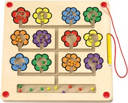 Eduplay magnetisch speelgoed bloemen - educatief houten spel