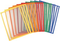 Eduplay transparante insteekhoes A4 10 stuks - herbruikbare schrijfmap