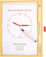 Eduplay transparante insteekhoes A4 10 stuks - herbruikbare schrijfmap-2