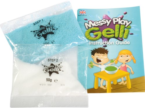 Eduplay sensorisch speelgoed slime blauw - educatief speelslijm-3