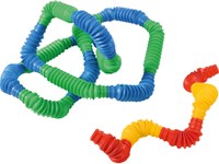 Eduplay flexibele bouwpijpen speelgoedset 80-delig multicolor-3