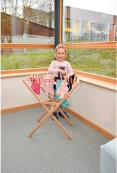 Eduplay houten speelgoed wasrek met wasknijpers voor kinderen