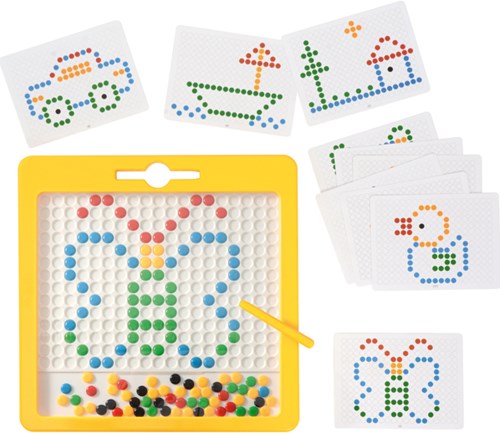 Eduplay magnetisch speelgoed - Magnetisch dots bord met kaarten