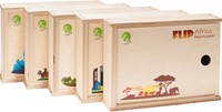 Eduplay puzzle magnétique jouet oiseaux - jeu éducatif en bois-3