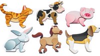 Eduplay jouet magnétique puzzle animaux de la ferme - jeu éducatif
