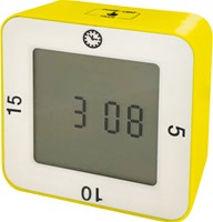 Eduplay digitale timer geel - Time cube klok voor kinderen en educatie