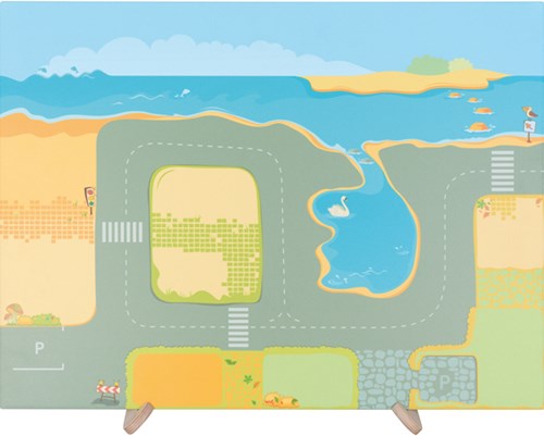 Eduplay magneetbord stad - Mega Magnetic Board City - educatief speelgoed