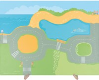 Eduplay magneetbord stad - Mega Magnetic Board City - educatief speelgoed-2