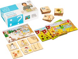 Eduplay Lotto spel - 4 seizoenen educatief karton kinderspel