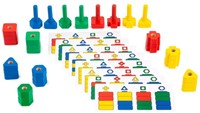 Eduplay speelgoed moeren en bouten - educatief spel multicolor
