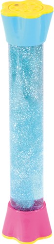 Eduplay tube à eau jouet paillettes bleu - jouet éducatif