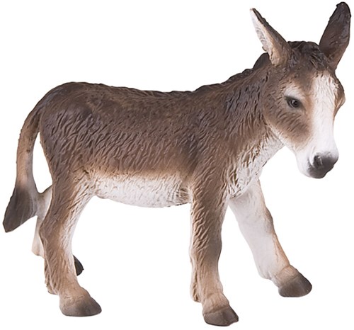 Eduplay - Figurine âne grise sans PVC 10,5 cm jouet animalier