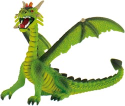 Eduplay draak speelgoedfiguur groen Bullyland - fantasie speelfiguur