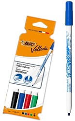 BIC 4 marqueurs pour tableau blanc bic 1,5mm ass. 1199001724